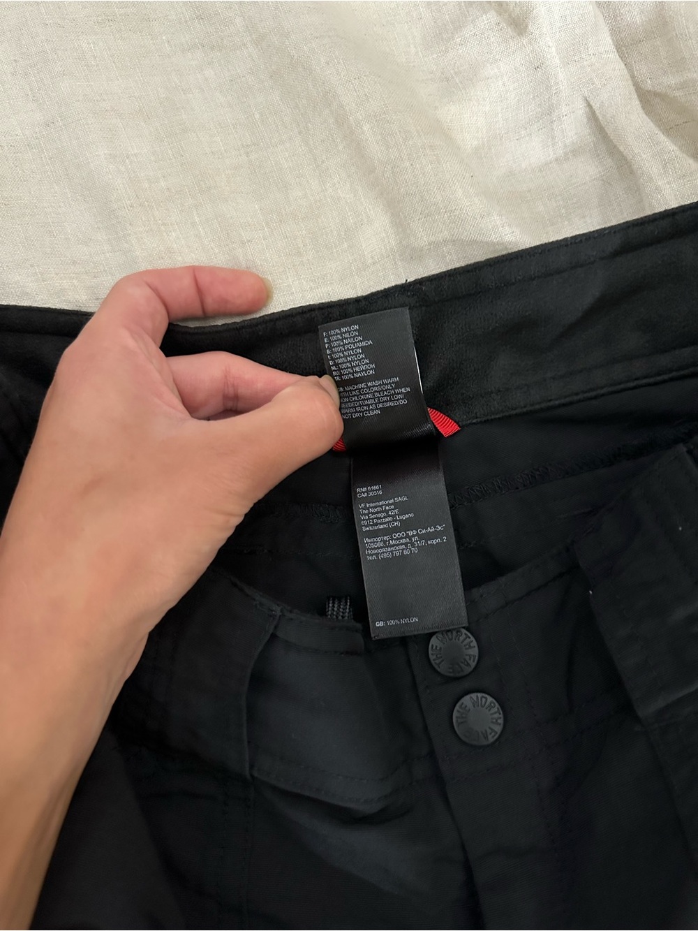 The North Face Black Women's Cargo Shorts - Picture 7 of 9